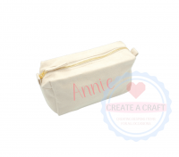 Personalised Canvas Rectangular Pouch