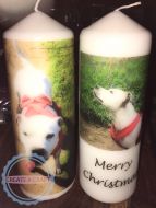 Personalised Pillar Candle - Large