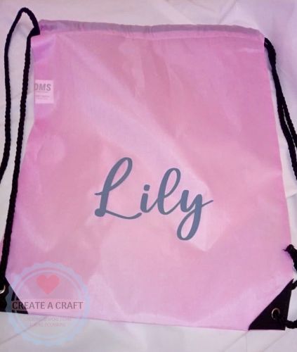 Personalised Drawstring Bag