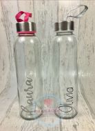 Personalised Glass Water Bottle