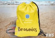 Girlguiding Brownie Drawstring Bag